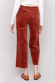 Corduroy Crop Patch Pocket Pants