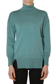 Long Sleeve Turtleneck - Deep Sea