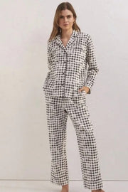 Dreamer Houndstooth PJ Set