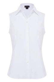 Annie Sleeveless Button Front Top