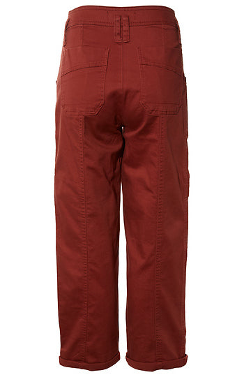 High Rise Relaxed Utility Pant