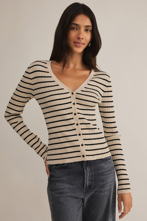 Jordana Stripe Sweater