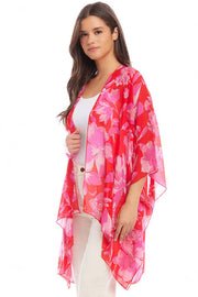 Open Front Kimono Style Jacket